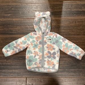 North Face Toddler Girls fleece 18-24mo